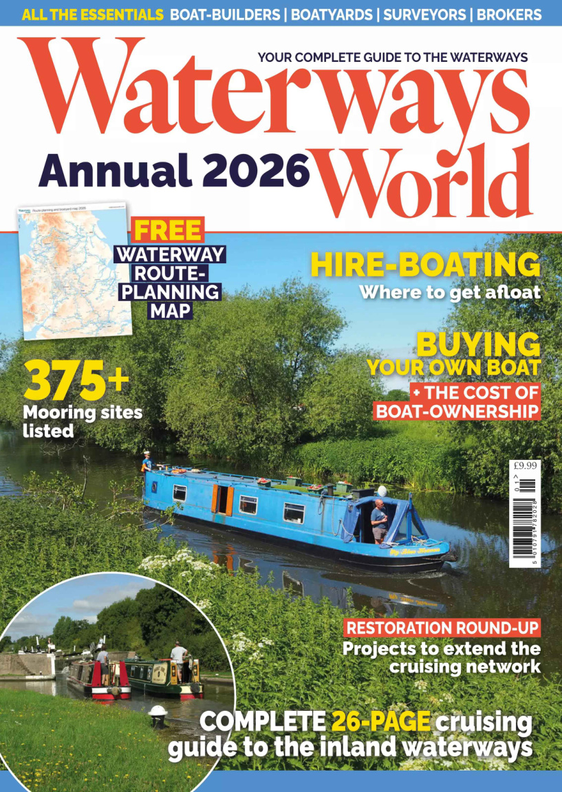 Waterways World Annual 2026 Waterways World Kitap Kapağı
