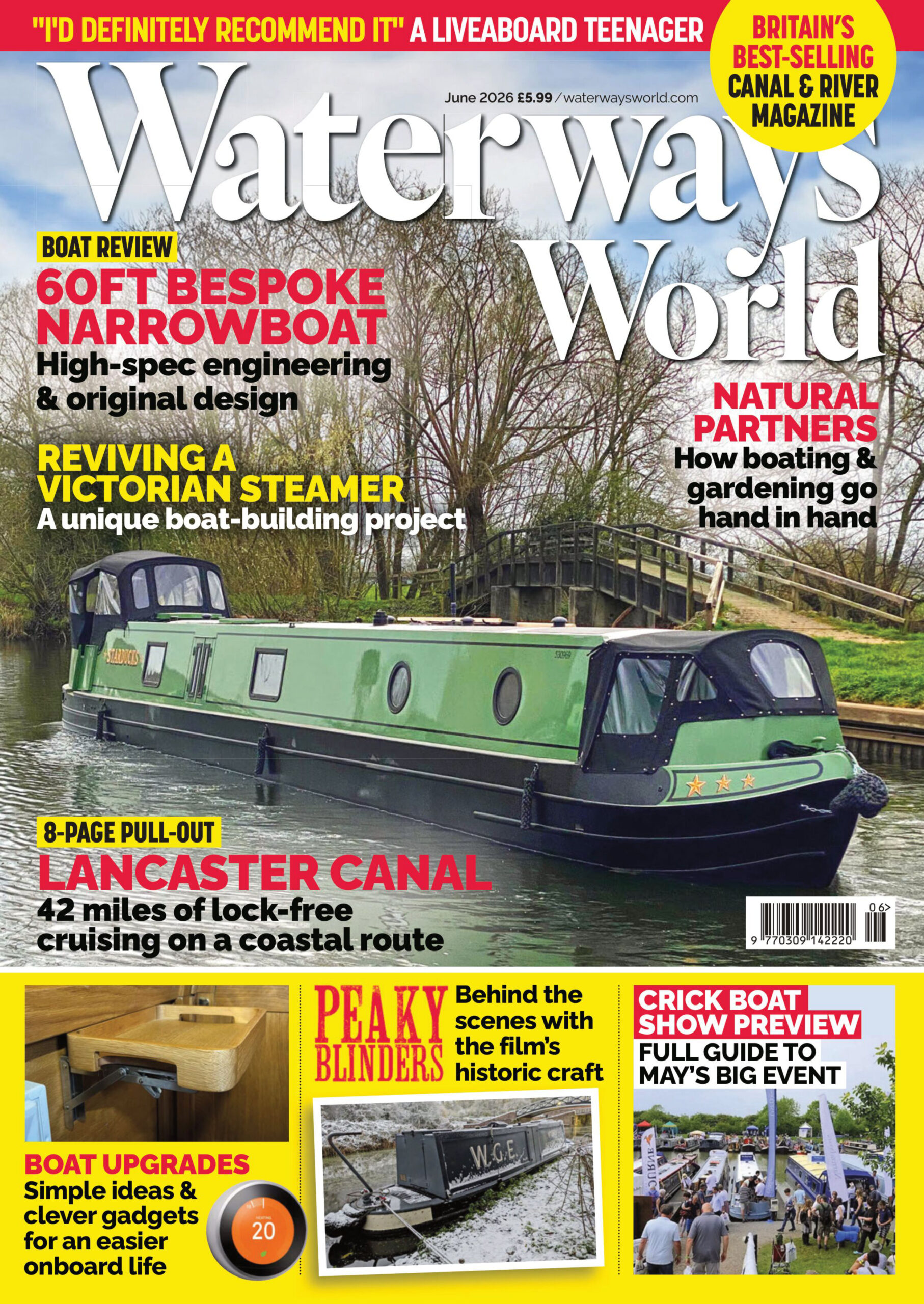 Waterways World June 2026 Waterways World Kitap Kapağı