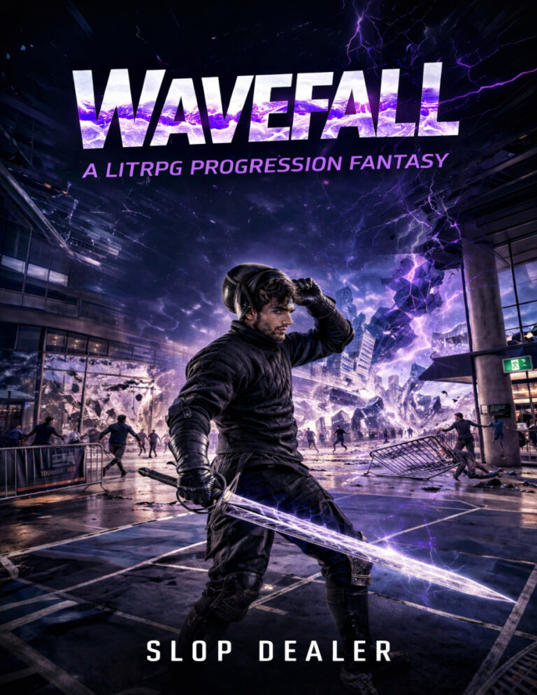Wavefall 1 Slop Dealer Kitap Kapağı