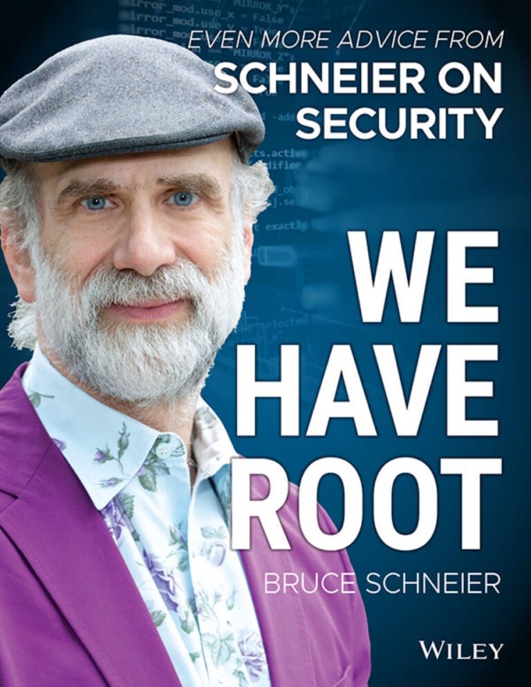 We Have Root Bruce Schneier Kitap Kapağı