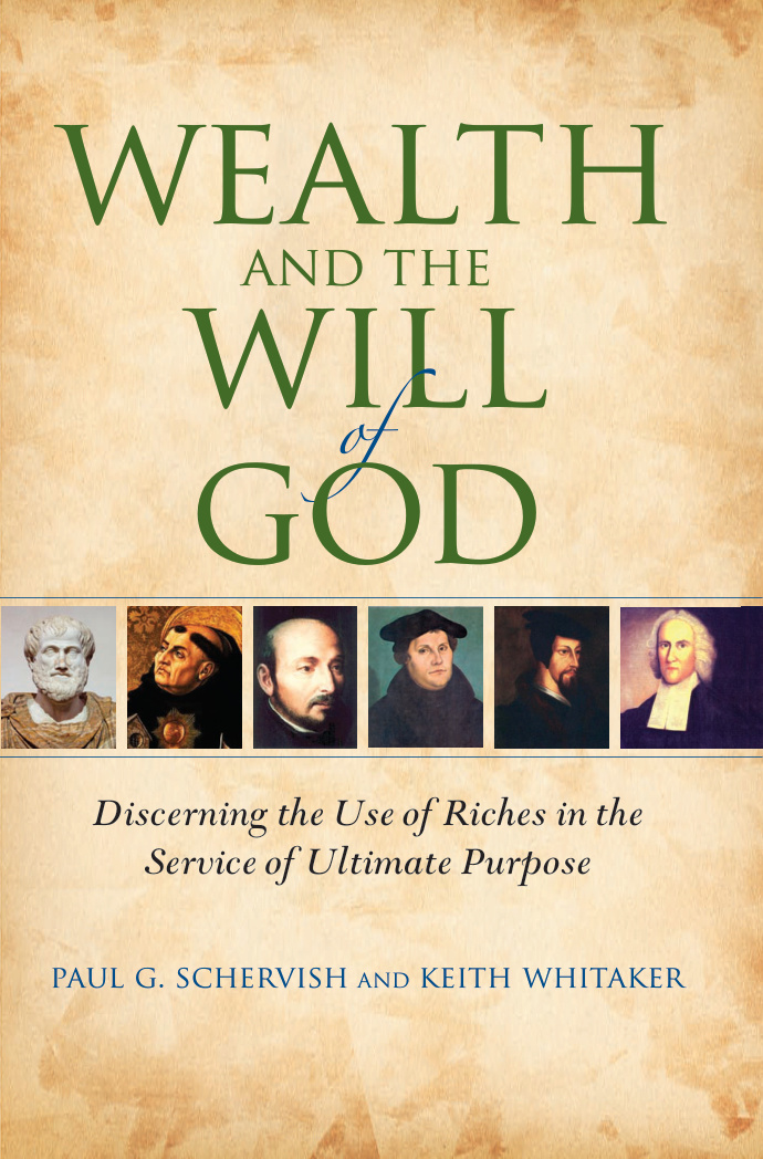Wealth and the Will of God Paul G Schervish Kitap Kapağı