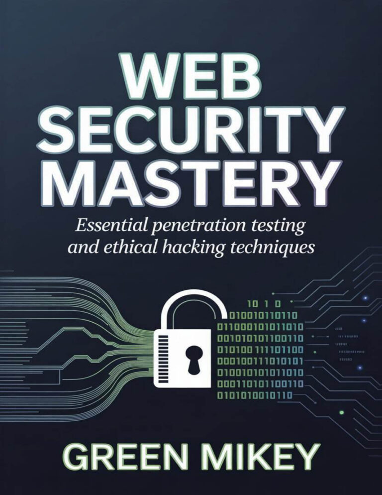 Web Security Mastery Green Mikey Kitap Kapağı