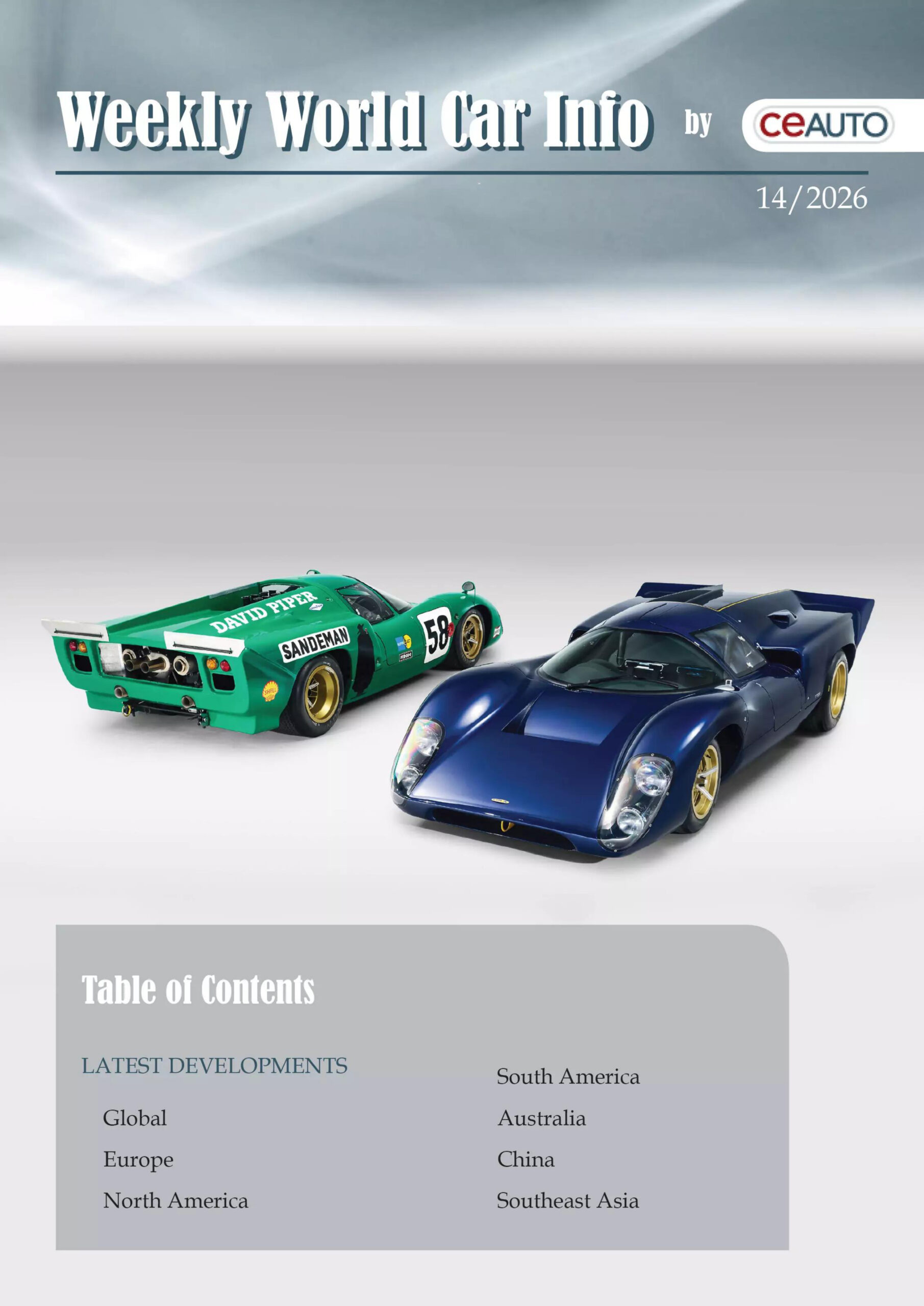 Weekly World Car Info Issue 14 2026 Weekly World Car Info Kitap Kapağı