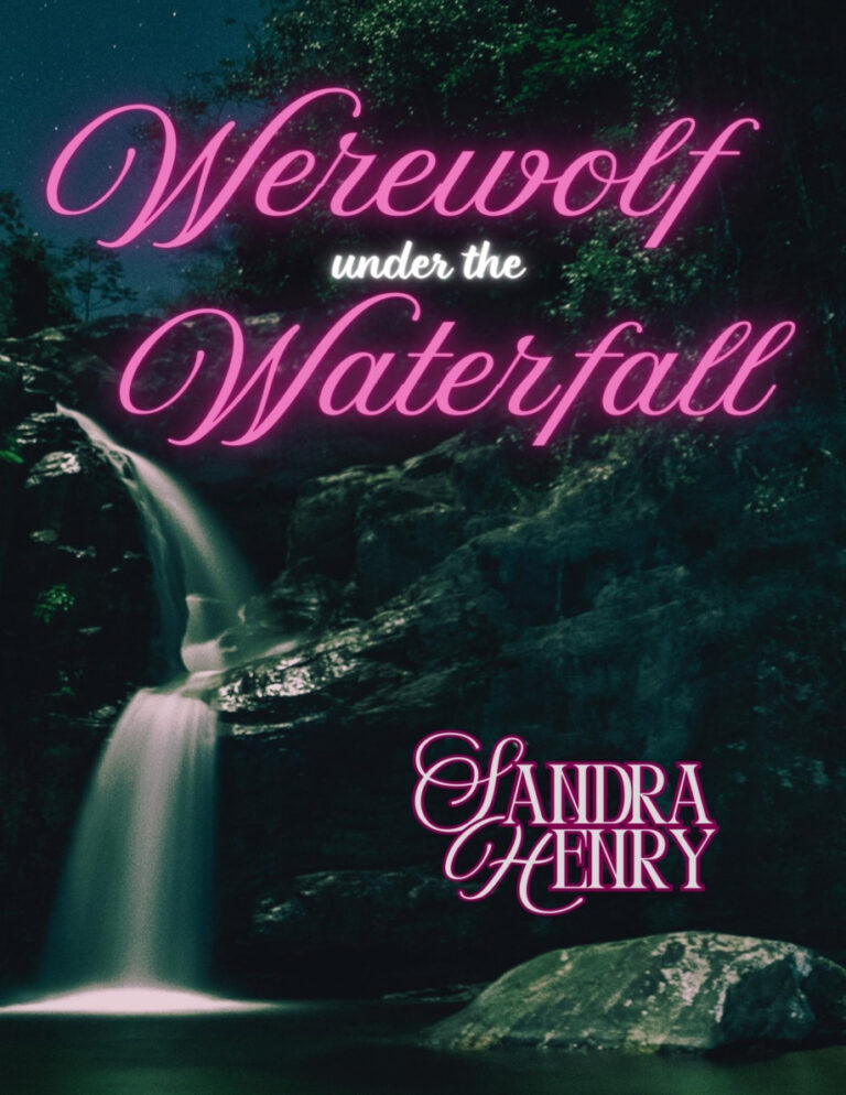 Werewolf Under the Waterfall Sandra Henry Kitap Kapağı