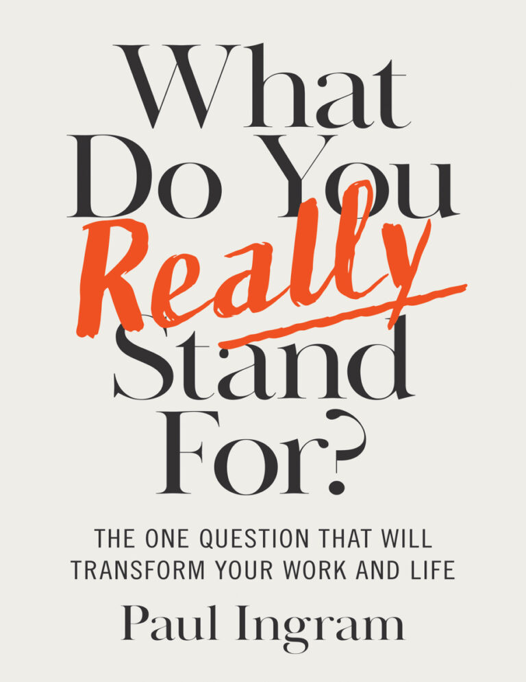 What Do You Really Stand For Paul Ingram Kitap Kapağı