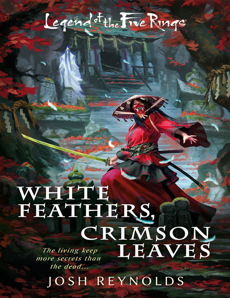 White Feathers Crimson Leaves Josh Reynolds Kitap Kapağı