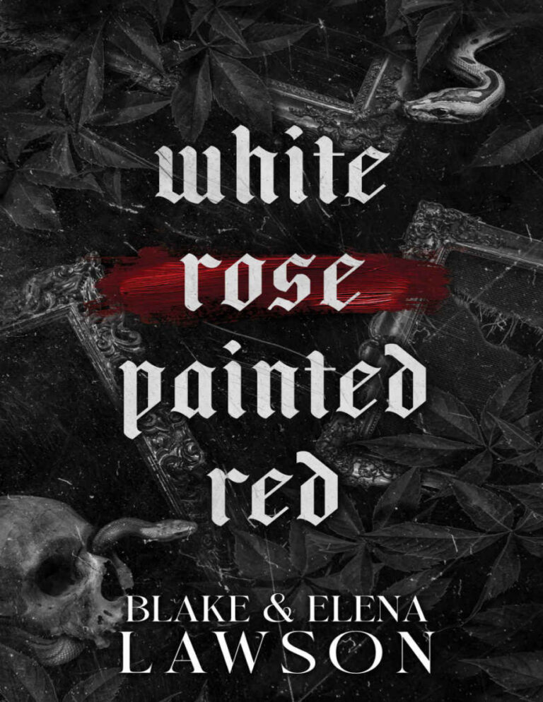 White Rose Painted Red Blake Kitap Kapağı