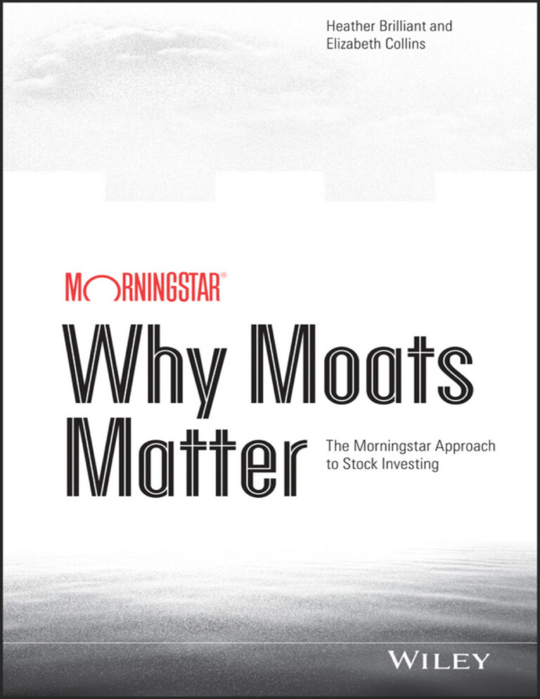 Why Moats Matter The Morningstar Kitap Kapağı