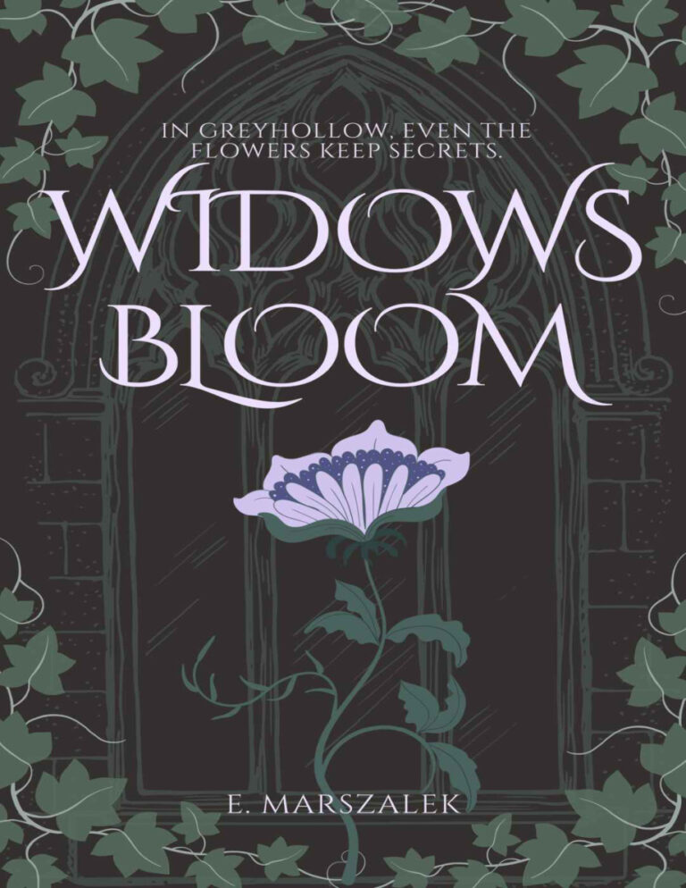 Widowsbloom E Marszalek Kitap Kapağı
