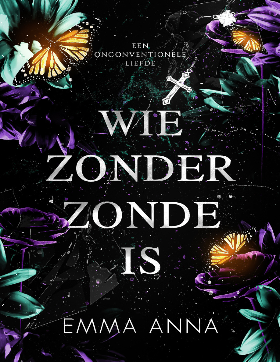 Wie zonder zonde is Dutch Edition Emma Anna Kitap Kapağı