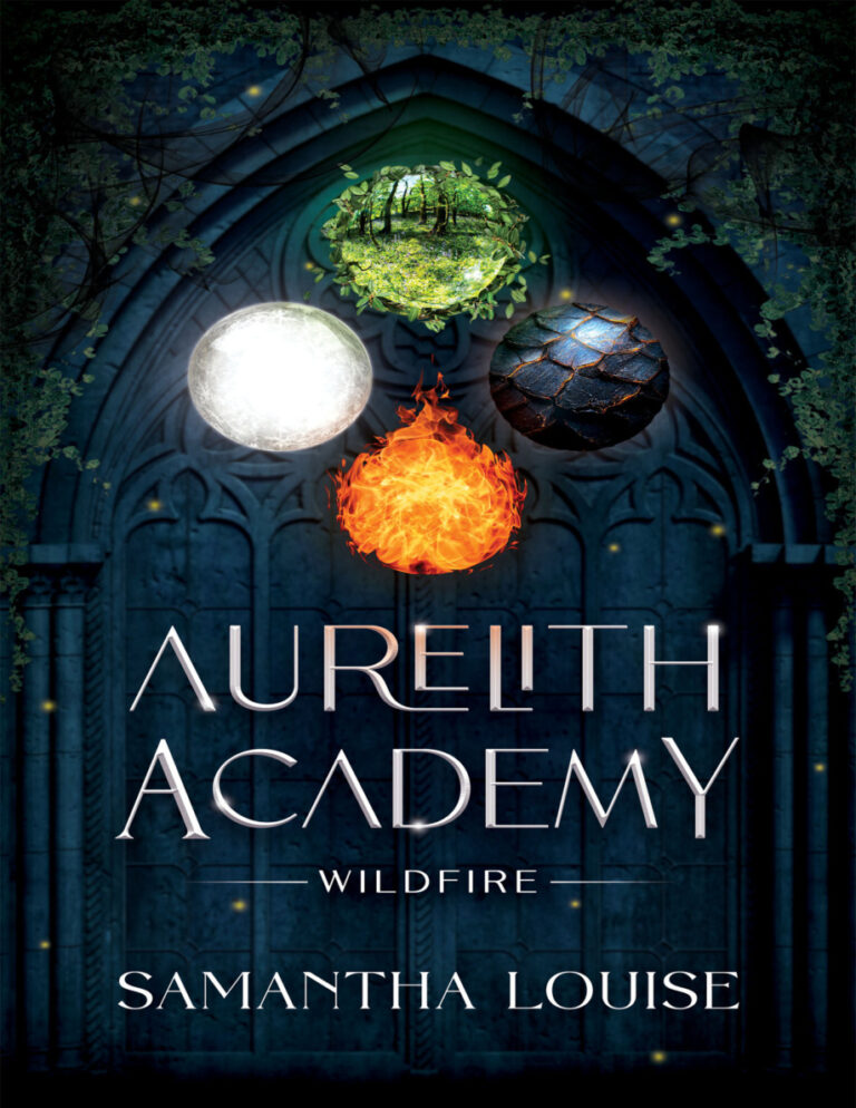 Wildfire aurelith academy book one Samantha Louise Kitap Kapağı