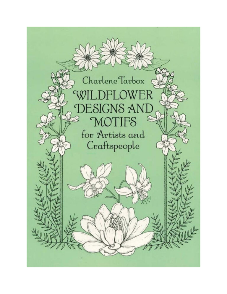 Wildflower Designs and Motifs for Artists and Craftspeople Charlene Tarbox Kitap Kapağı
