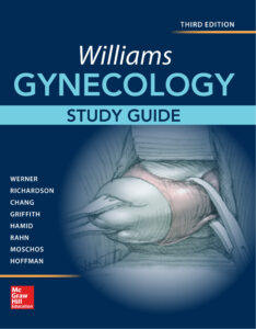 Williams Gynecology Study guide Claudia L Werner, Debra L Richardson Kitap Kapağı