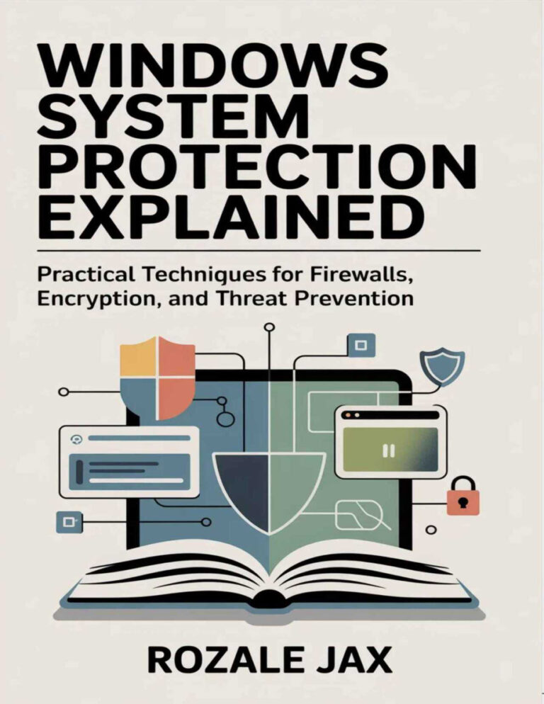 Windows System Protection Explained Rozale Jax Kitap Kapağı