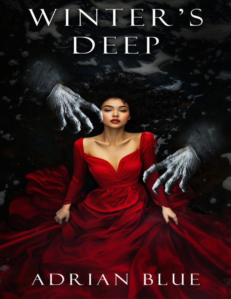 Winters Deep Adrian Blue Kitap Kapağı