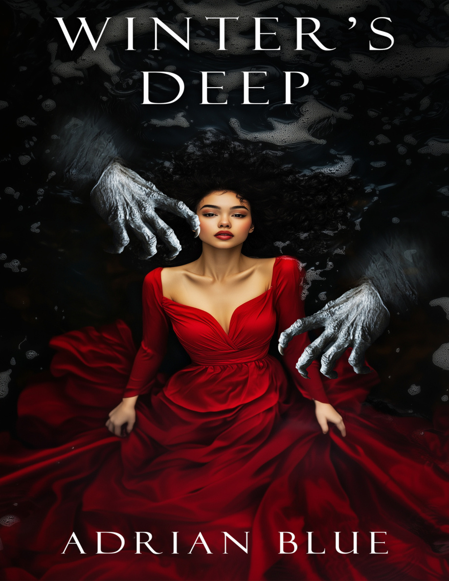 Winters Deep Adrian Blue Kitap Kapağı