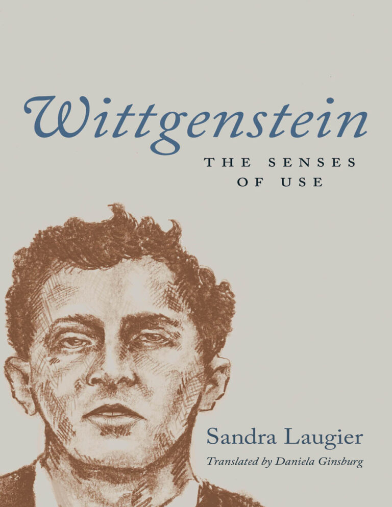 Wittgenstein The Senses of Use Sandra Laugier Kitap Kapağı