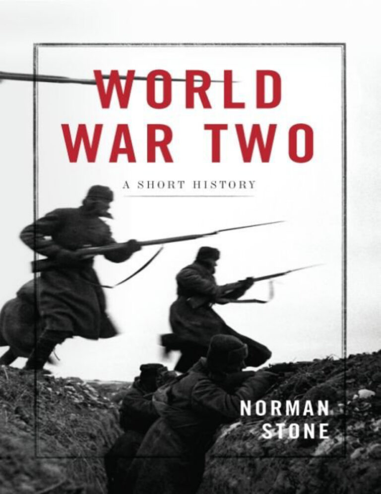 World War Two A Short History Norman Stone Kitap Kapağı