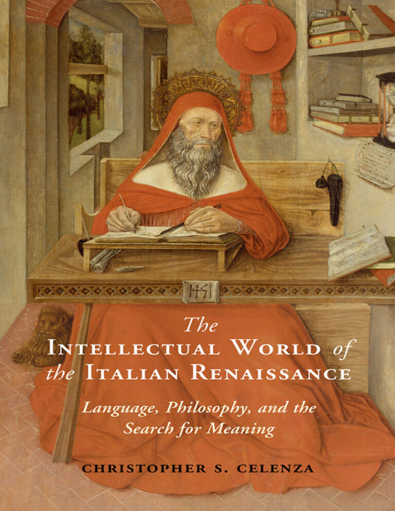 World of Italian Renaissance Christopher S Celenza Kitap Kapağı