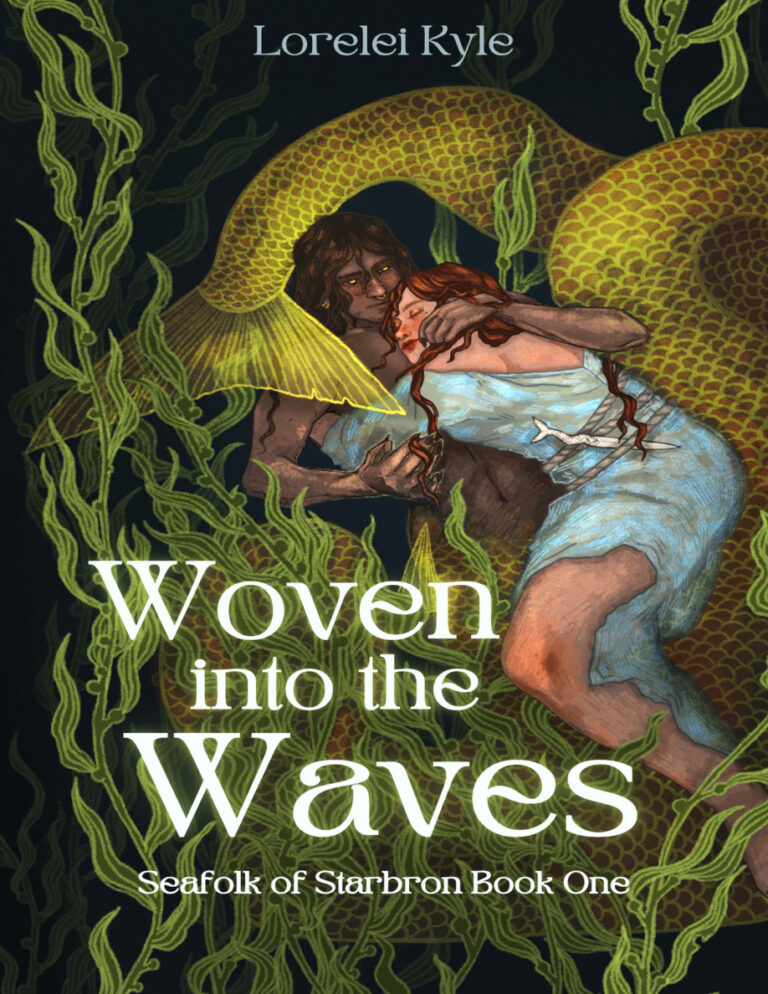 Woven into the Waves Lorelei Kyle Kitap Kapağı