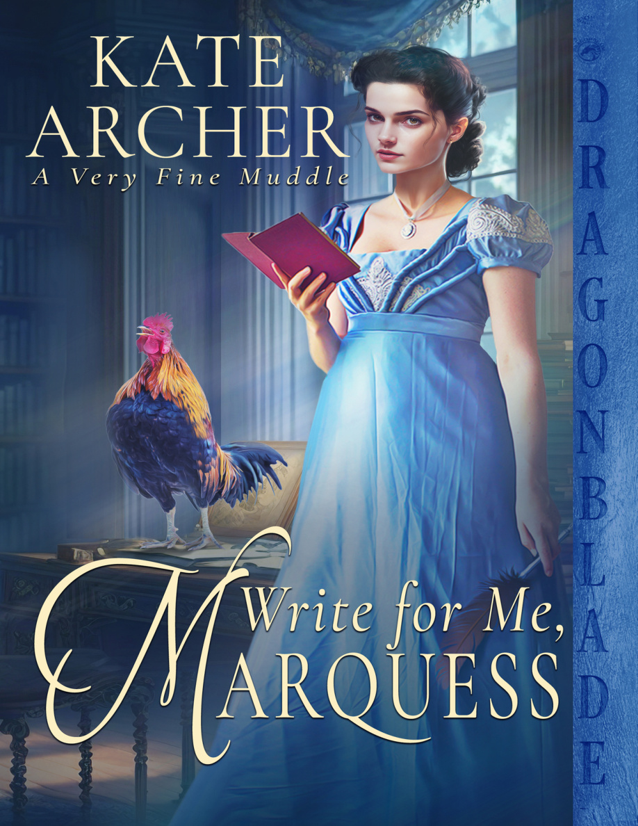 Write for Me Marquess Kate archer Kitap Kapağı