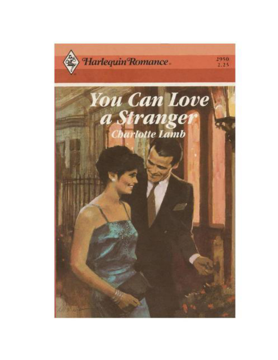 You can love a stranger Charlotte lamb Kitap Kapağı
