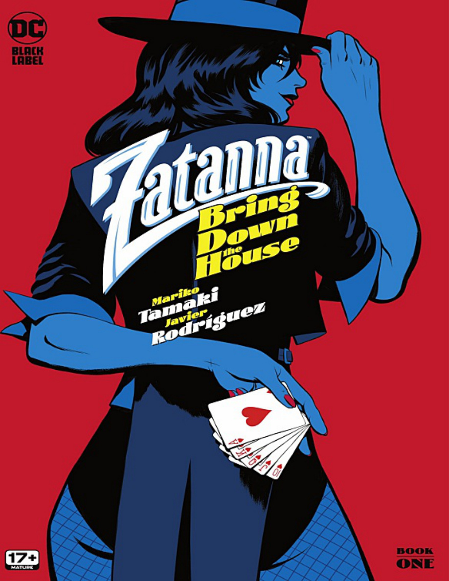 Zatanna Bring the house down Tamaki rodriguez Kitap Kapağı