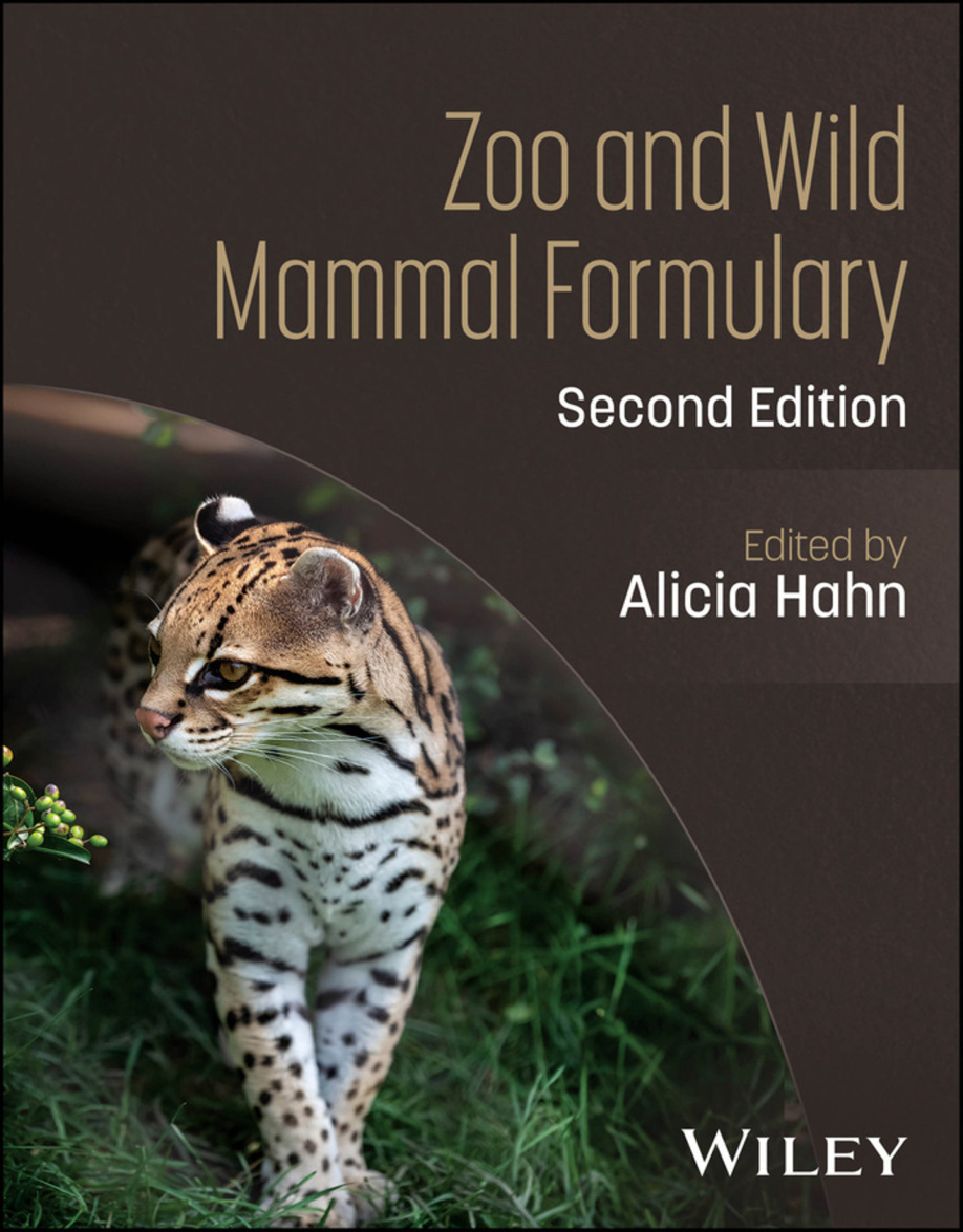 Zoo and Wild Mammal Formulary 2nd Edition Alicia Hahn Kitap Kapağı