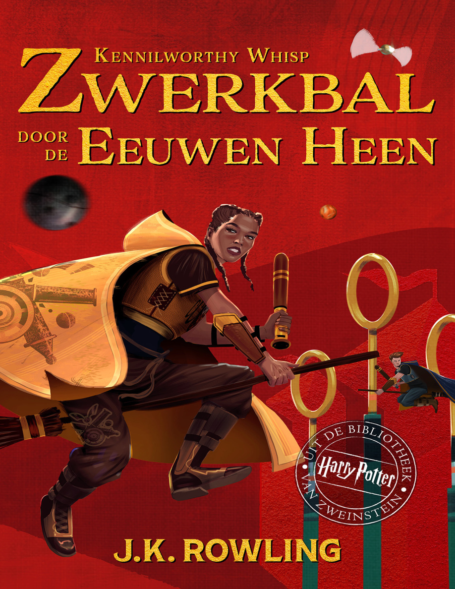 Zwerkbal Door de Eeuwen Heen Dutch Edition JK Rowling Kitap Kapağı