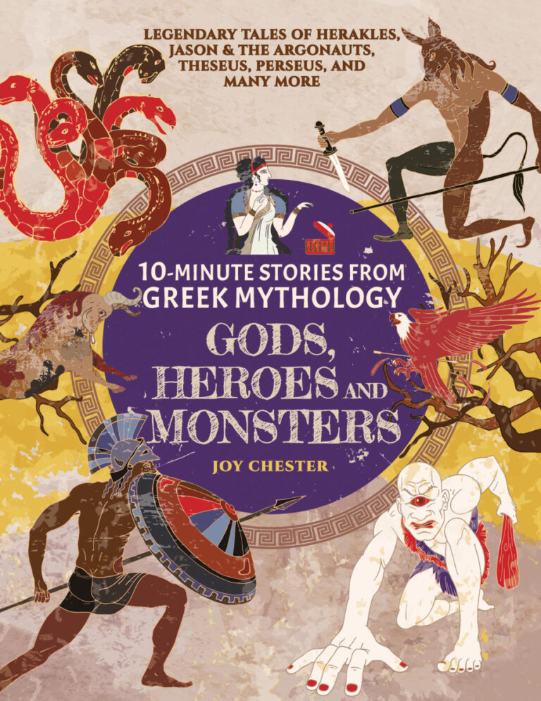 10 minute stories from Greek Mythology Gods Heroes and Monsters Joy Chester Kitap Kapağı
