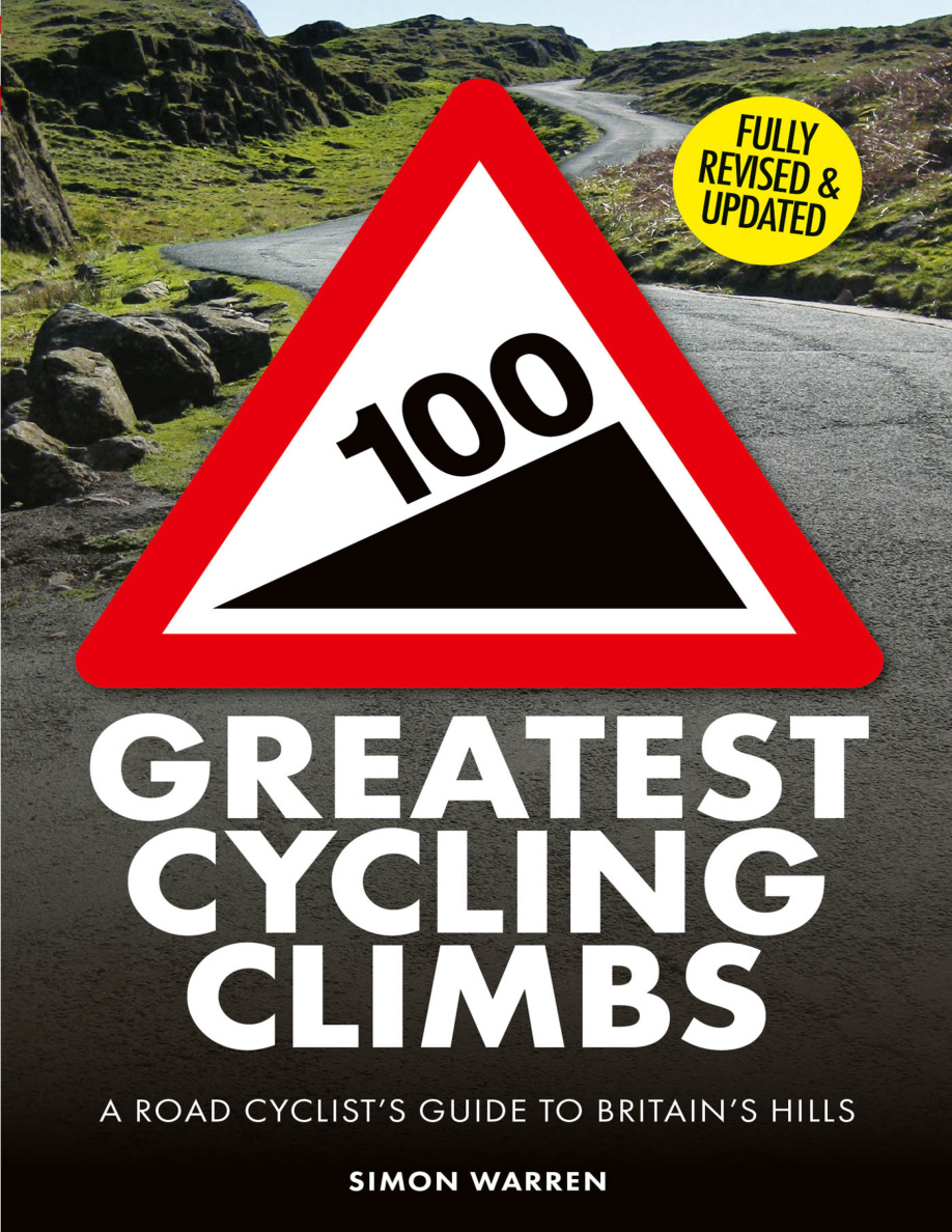 100 Greatest Cycling Climbs Simon Warren Kitap Kapağı