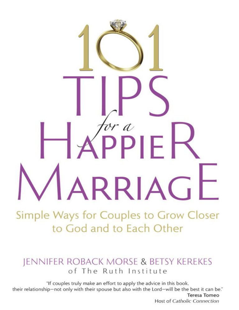 101 Tips for a Happier Marriage Jennifer Roback Morse Kitap Kapağı