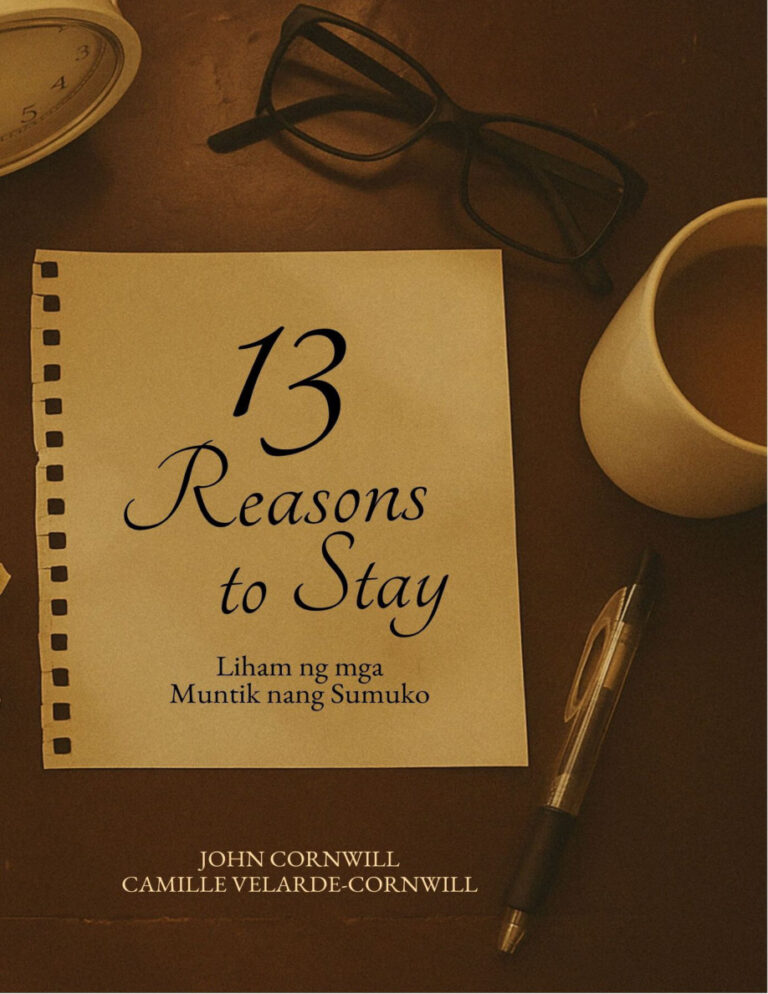 13 reason to stay John Cornwill Kitap Kapağı