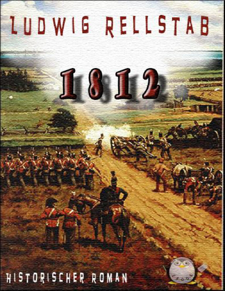 1813 Ein historischer Roman Rellstab Ludwig Kitap Kapağı