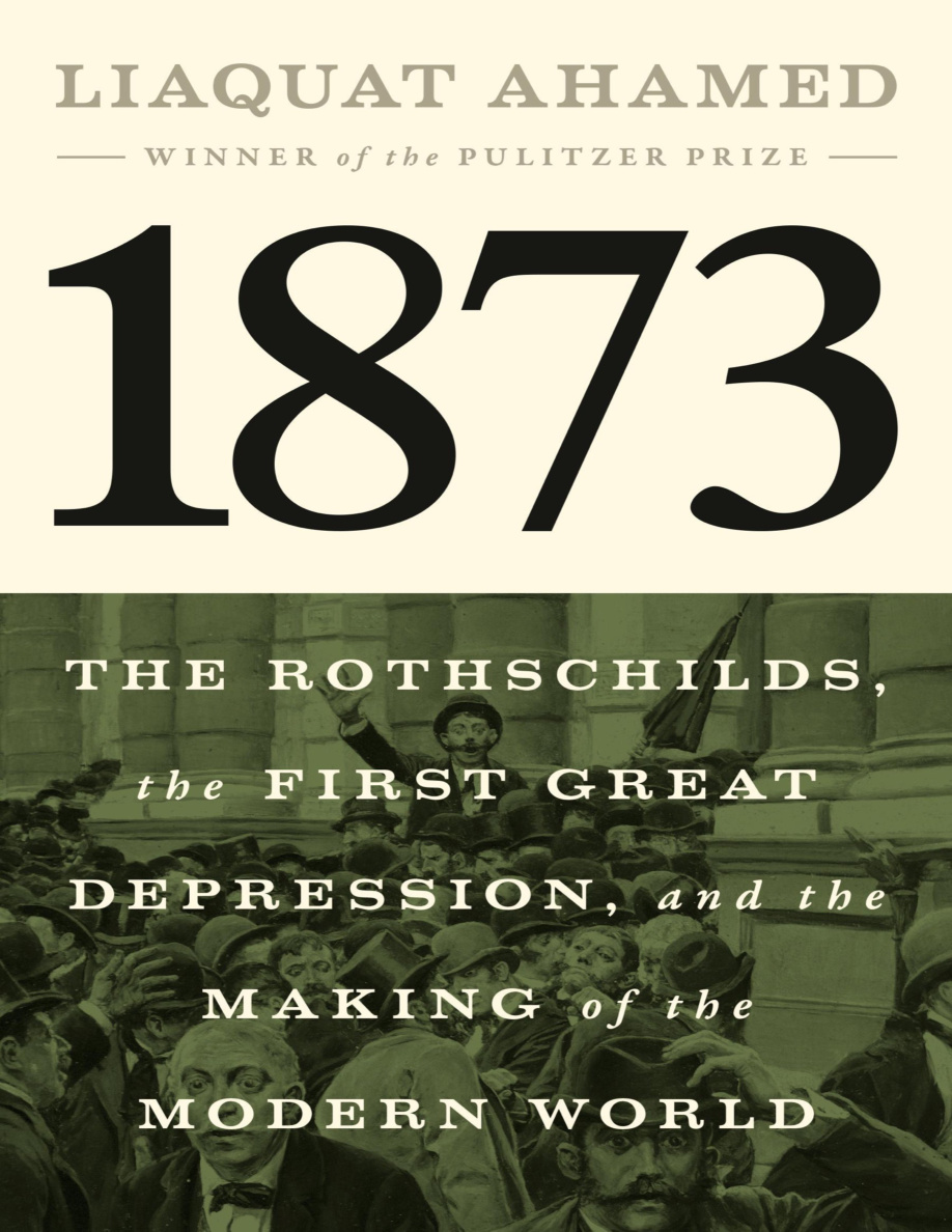 1873 The First Great Depression Liaquat Ahamed Kitap Kapağı