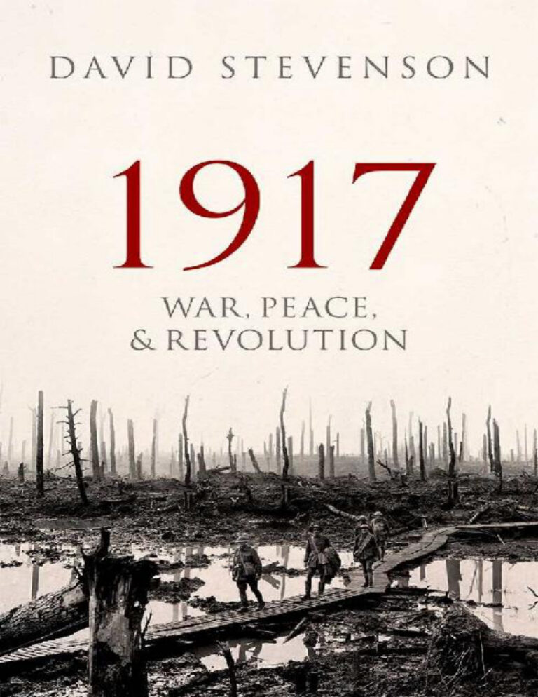 1917 War Peace and Revolution David Stevenson Kitap Kapağı