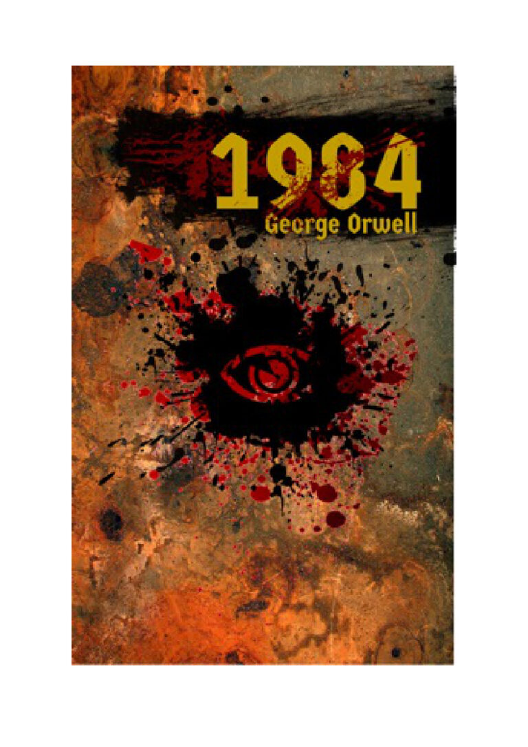 1984 deutsch German Edition George Orwell Kitap Kapağı
