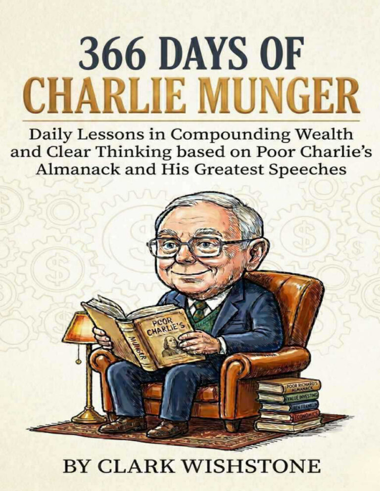 366 Days of Charlie Munger Clark Wishstone Kitap Kapağı