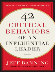 42 Critical Behaviors of an Influential Leader Jeff Banning Kitap Kapağı