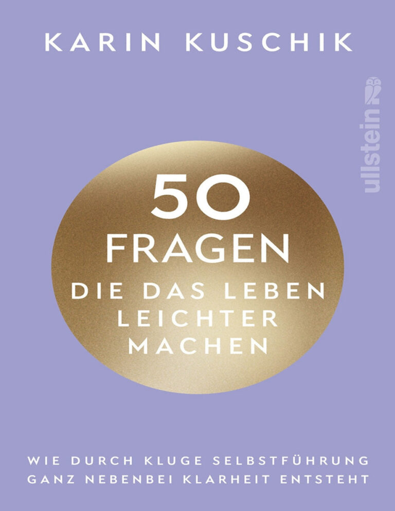 50 Satze die das Leben leichter machen German Edition Karin Kuschik Kitap Kapağı