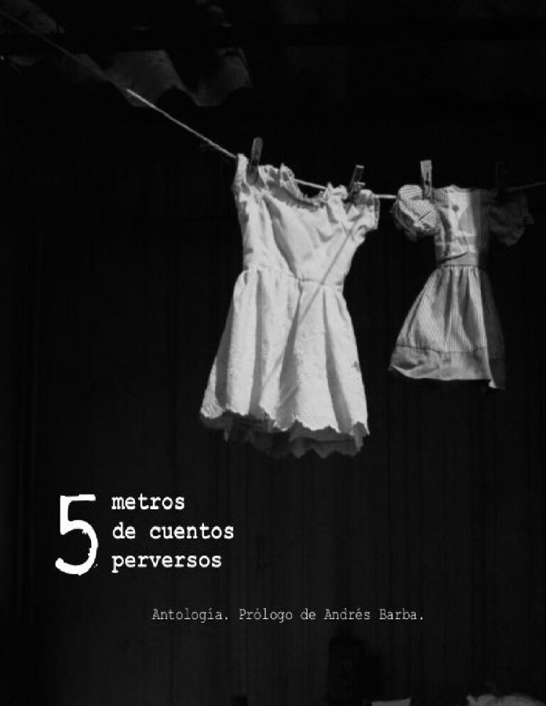 5 metros de cuentos perversos Madrid Fabrizio Mejia Kitap Kapağı