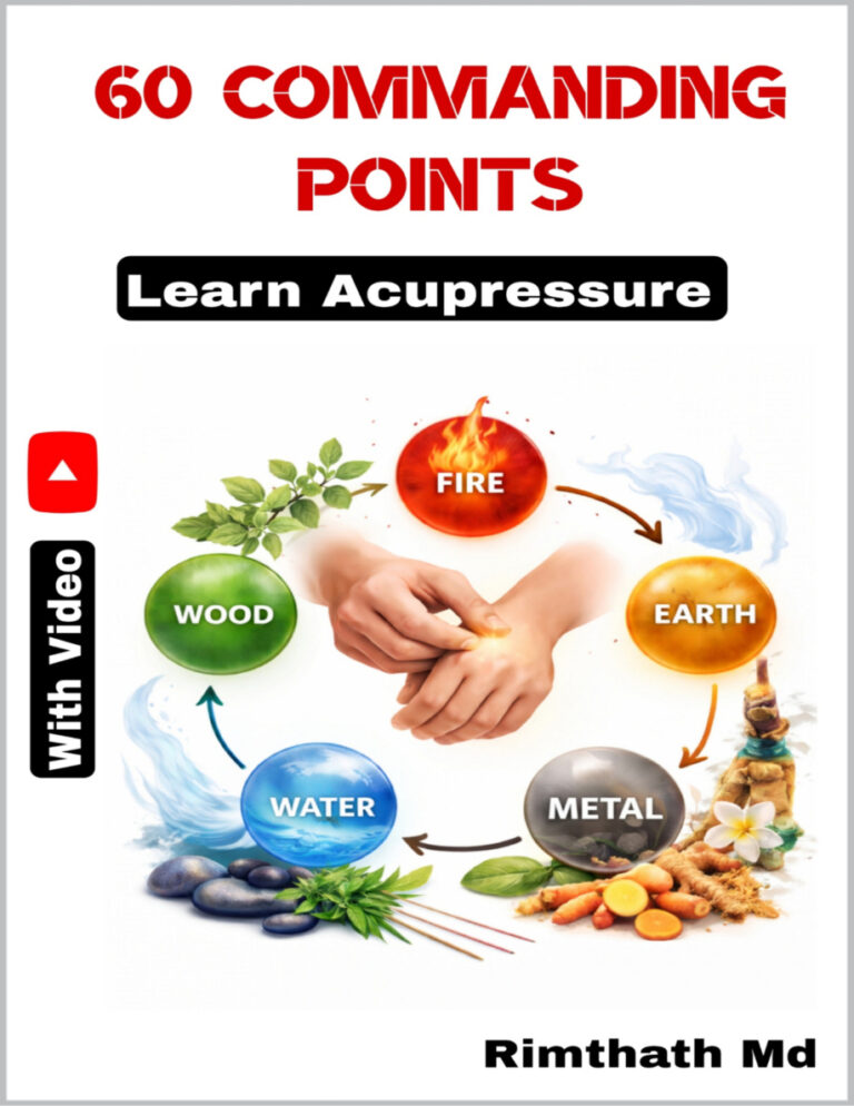 60 Commanding Points holistic healing Rimthath MD Kitap Kapağı