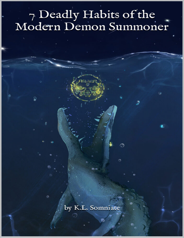 7 Deadly Habits of the Modern Demon Summoner KL Somniate Kitap Kapağı