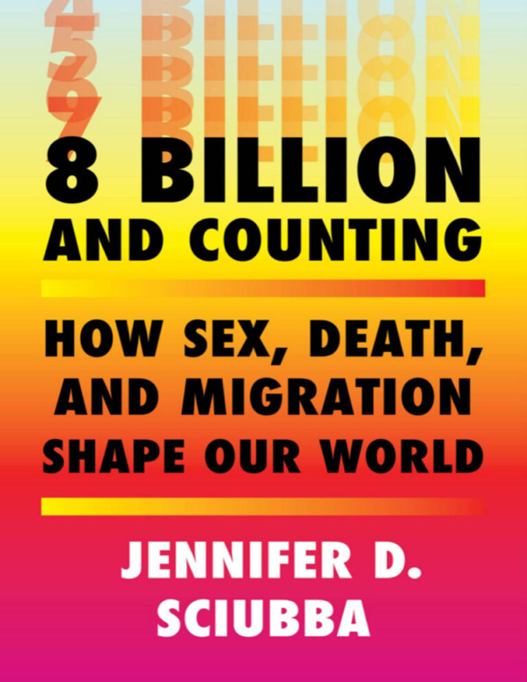8 Billion and Counting Jennifer D Sciubba Kitap Kapağı