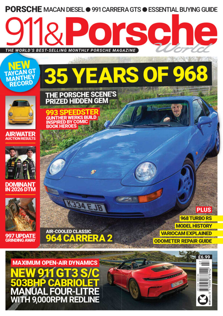911 n Porsche World Issue 384 July 2026 911 n Porsche World Kitap Kapağı