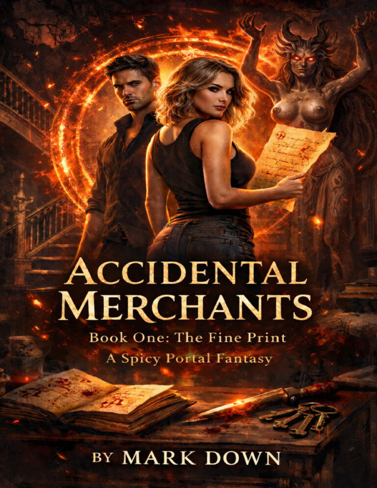 ACCIDENTAL MERCHANTS Mark Downs Kitap Kapağı