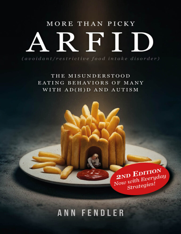 ARFID More Than Picky The Misunderstood Eating Behaviors of Many with ADHD and Autism Ann Fendler Kitap Kapağı