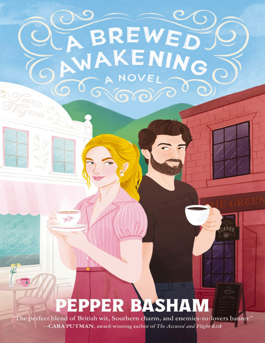 A Brewed Awakening Pepper Basham Kitap Kapağı