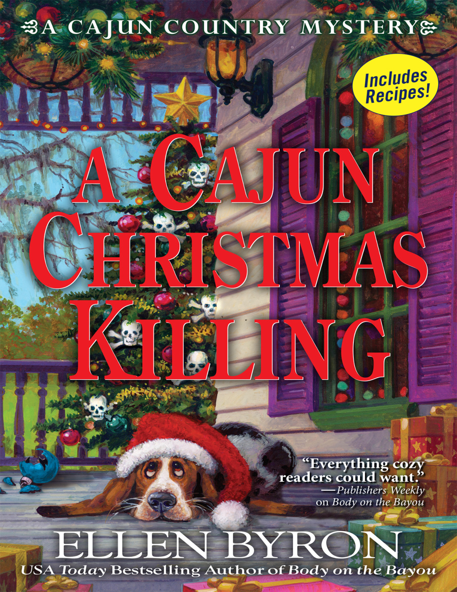 A Cajun Christmas Killing Ellen Byron Kitap Kapağı