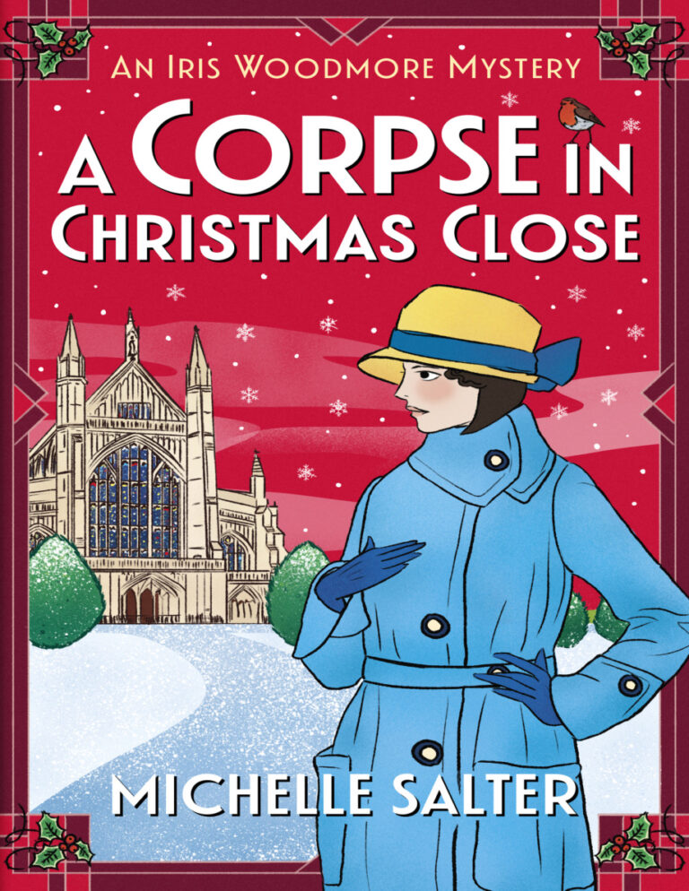 A Corpse in Christmas Close Michelle Salter Kitap Kapağı